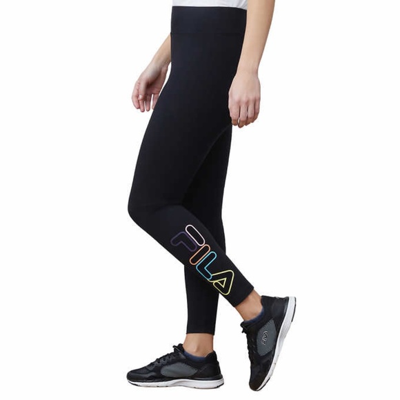Fila Women's High Waist Legging - Black - Picture 2 of 3